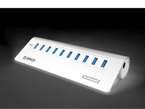 ORICO M3H10 10口全鋁USB3.0 HUB，打造高效擴展新體驗
